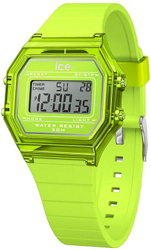 ICE watch digit retro - Green lime - Clear - Small 022890