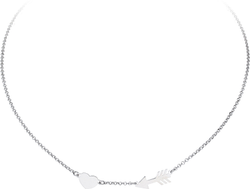 Silver Lining Collier moeder-kind hart pijl 925* 102.0598.41