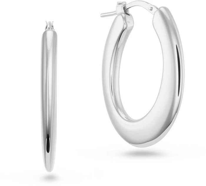 Glow Oorringen Chunky Chic - Rond - Ø 30mm 107.0680.00 Glow Oorringen Chunky Chic - Rond - Ø 30mm 107.0680.00