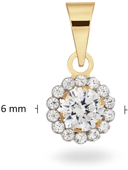 Glow Hanger Vintage CZ GG 585 220.0178.00 Glow Hanger Vintage CZ GG 585 220.0178.00