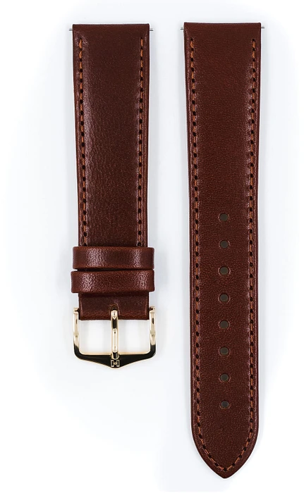 HIRSCH OSIRIS M MID BROWN SHINY CALF Goudkleurig HIRSCH OSIRIS M MID BROWN SHINY CALF Goudkleurig