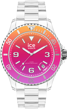 Ice Watch ICE Clear sunset IW021440 Horloge - S - Pink 35mm