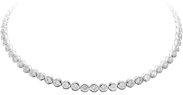 Silver Lining Tenniscollier met CZ 925 102.1810.42