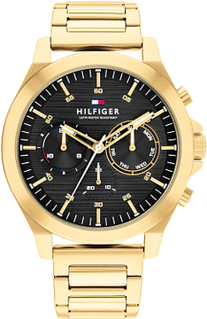 Tommy Hilfiger TH1710520 Horloge Heren Goudkleurig 46mm