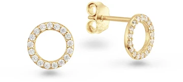 Glow Oorstekers - 14k Goudkleurig 206.0023.00