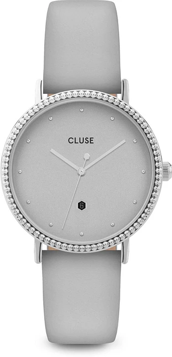 Cluse Le Couronnement Zilverkleurig/Soft Grey CL63004 Cluse Le Couronnement Zilverkleurig/Soft Grey CL63004