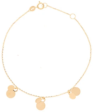 Glow Armband Dubbele Discjes Goud+ 204.2126.19