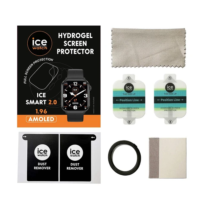 Ice Watch Smart Screenprotector film kit ICE 2.0 SQUARE 1.96 Ice Watch Smart Screenprotector film kit ICE 2.0 SQUARE 1.96