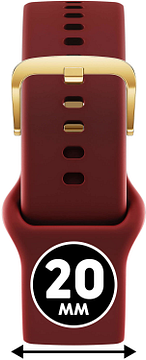 ICE WATCH Smart 025092 - Smart - Bordeaux - 20mm band