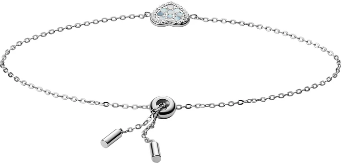 Fossil BLUE MOP HEARTS Dames Armband JFS00569040 Fossil BLUE MOP HEARTS Dames Armband JFS00569040