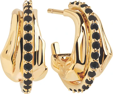 Sif Jakobs VULCANELLO PICCOLO EARRINGS SJ-E42018-BK-SG