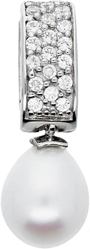 Zilverkleurig Lining Cliphanger Parel Zilver Rd 120.0254.00