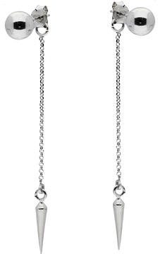 Silver Lining Oorhangers Rondje Kegel Zilver 108.1169.00