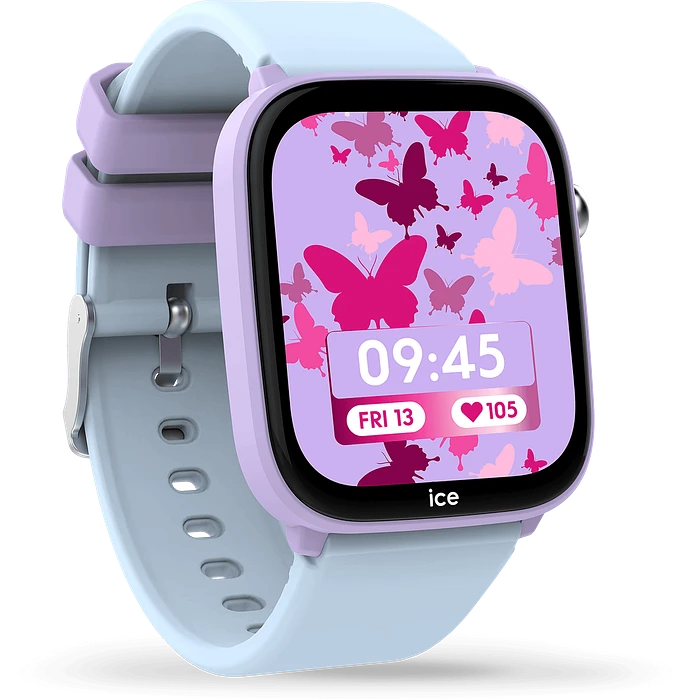 ICE Watch smart junior 3.0 - Find My - Purple - Soft blue - 1.75 024550 ICE Watch smart junior 3.0 - Find My - Purple - Soft blue - 1.75 024550