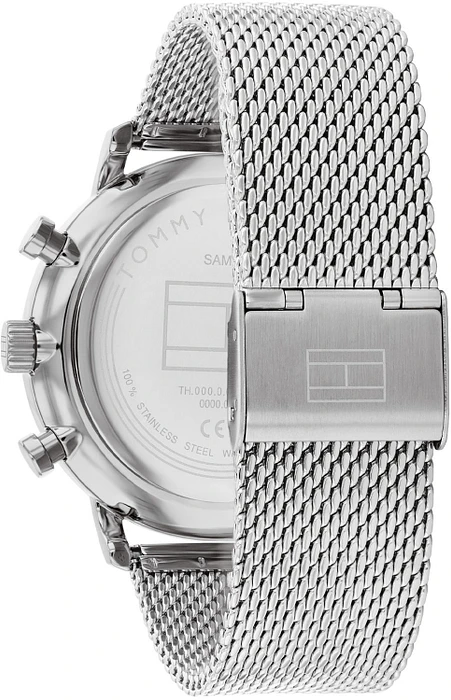 Tommy Hilfiger TH1710567 Horloge Heren Zilverkleurig 44mm Tommy Hilfiger TH1710567 Horloge Heren Zilverkleurig 44mm