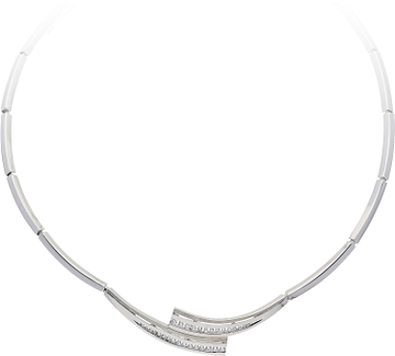 Silver Lining Choker Tussenstuk Glans CZ 925 Rd 103.6180.43