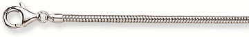 Silver Lining 101.0027.60 Collier Zilver Zilverkleurig 60cm