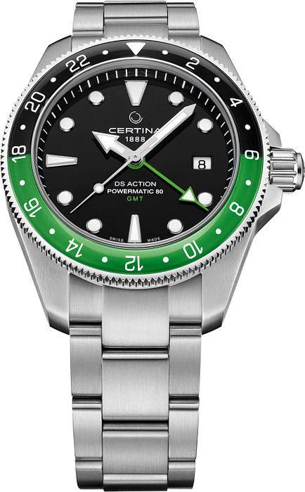 Certina DS Action GMT Powermatic 80 C032.929.11.051.00 Certina DS Action GMT Powermatic 80 C032.929.11.051.00