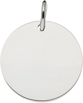 Silver Lining Graveerplaatje Rond Glad 20mm Zilver 142.0113.20