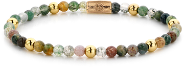 Rebel & Rose More Balls Than Most Indian Summer - 4mm - yellow gold plated RR-40046-G