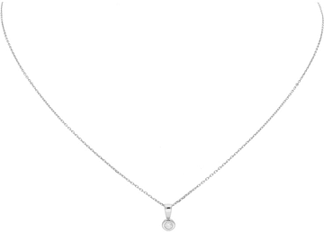 Glow Collier Solit. wg 1-0.05ct Witgoud 202.3020.42