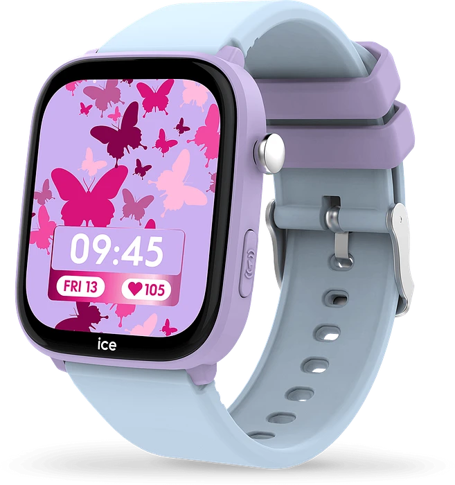 ICE Watch smart junior 3.0 - Find My - Purple - Soft blue - 1.75 024550 ICE Watch smart junior 3.0 - Find My - Purple - Soft blue - 1.75 024550