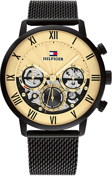 Tommy Hilfiger TH1710568 Horloge Heren Zwart 44mm