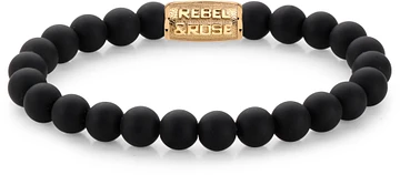 Rebel & Rose Mad Panther Goudkleurig - 8mm RR-80085-G