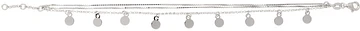 Zilverkleurig Lining Armband 3 kett. Discjes Zilver Rd+ 104.1217.19