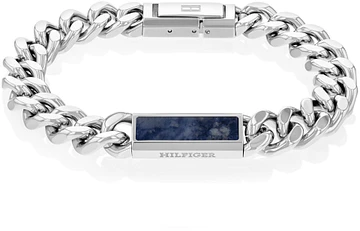 Tommy Hilfiger TJ2790538 Armband Heren Staal Sodalite 19,5cm