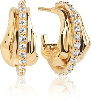 Sif Jakobs VULCANELLO PICCOLO EARRINGS SJ-E42018-CZ-SG