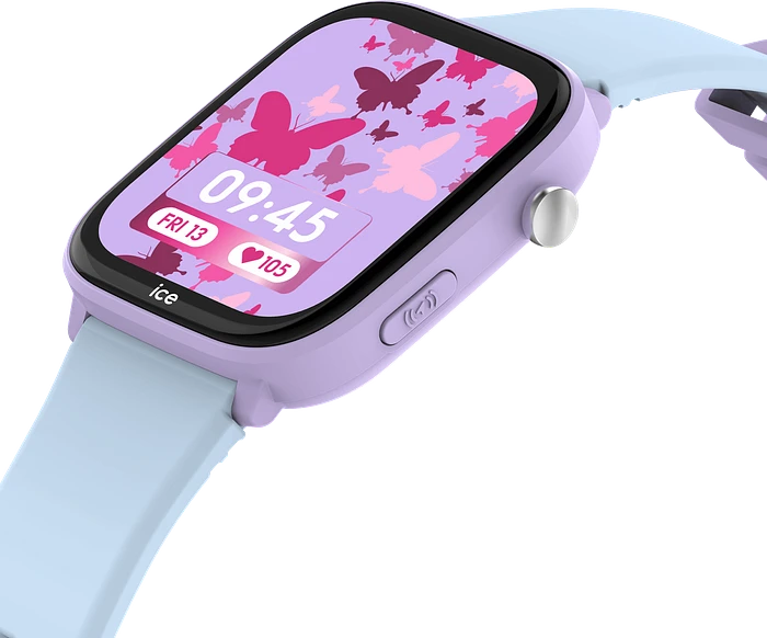 ICE Watch smart junior 3.0 - Find My - Purple - Soft blue - 1.75 024550 ICE Watch smart junior 3.0 - Find My - Purple - Soft blue - 1.75 024550