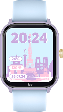ICE watch smart junior 2.0 - Purple - Soft blue - 022801