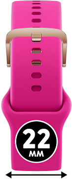 Ice Watch Smart 022554 MAGENTA PINK - ROSE Goudkleurig 22mm Band