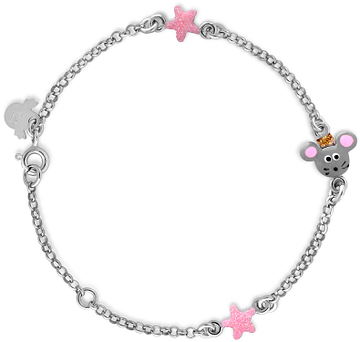 Lapetra LPAR0065 - Armband - Muis - 925 sterling zilver