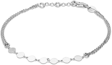 Silver Lining Armband Anker Discjes 925 Rd 104.1210.19