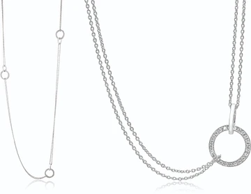 Sif Jakobs PRATO NECKLACE SJ-C236-6-CZ-100CM