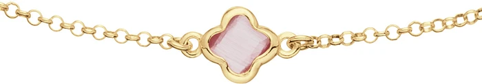 Glow Collier - Bloem - Jasseron - Zilver verguld - 55cm 102.8625.55 Glow Collier - Bloem - Jasseron - Zilver verguld - 55cm 102.8625.55