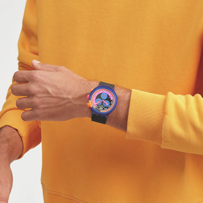 SWATCH NEON PARTY TO THE MAX SB06N102 SWATCH NEON PARTY TO THE MAX SB06N102