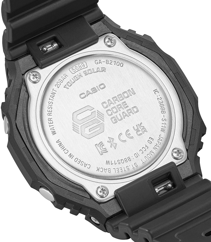 Casio G-Shock GA-B2100-1AER Carbon Core Guard Solar