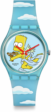 Swatch THE SIMPSONS COLLECTION ANGEL BART SO28Z115
