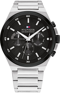 Tommy Hilfiger TH1792087 Horloge Heren Zilverkleurig 46mm
