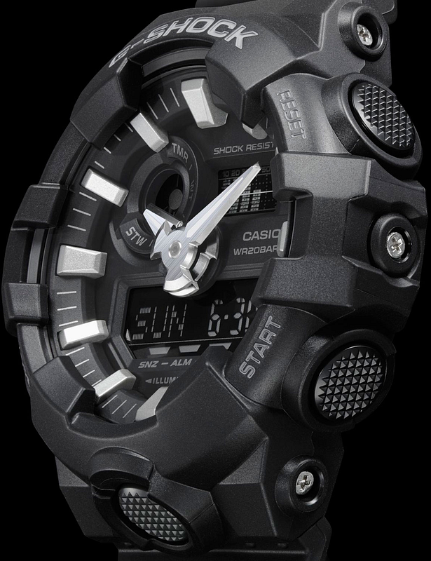 mari☆✨CASIOG-SHOCK GA-700-1BJF CASIO GA-700-1BJF G-SHOCK Big Case Analog & Digital World