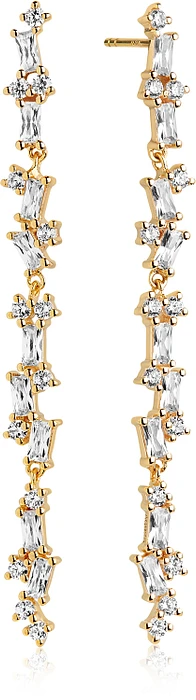 Sif Jakobs ANTELLA LUNGO EARRINGS SJ-E0322-CZ-YG Sif Jakobs ANTELLA LUNGO EARRINGS SJ-E0322-CZ-YG