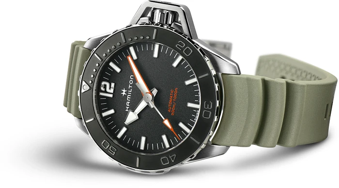 Hamilton Navy H77825331 Khaki Navy Frogman Hamilton Navy H77825331 Khaki Navy Frogman