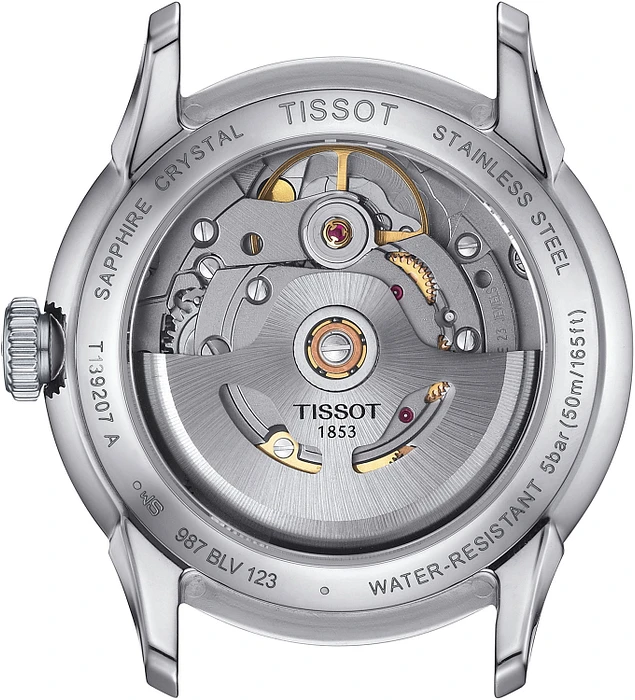 Tissot Chemin des Tourelles Powermatic 80 34 mm T1392071601100 Tissot Chemin des Tourelles Powermatic 80 34 mm T1392071601100