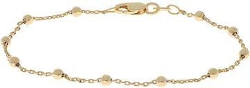 Glow SCHAKELARMBAND - ZILVER - GP - 18CM - 104.8103.18