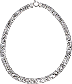 Silver Lining Schakelcollier milanese fant. 925 102.1405.43