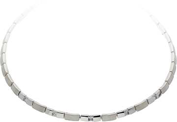 Silver Lining Choker Deluxe Mat/Glans 925 103.0408.43