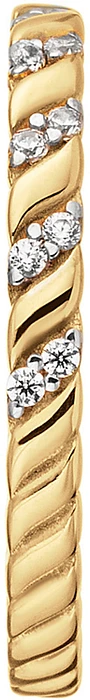 Glow Ring CZ Band Geelgoud 585 214.0103 Glow Ring CZ Band Geelgoud 585 214.0103